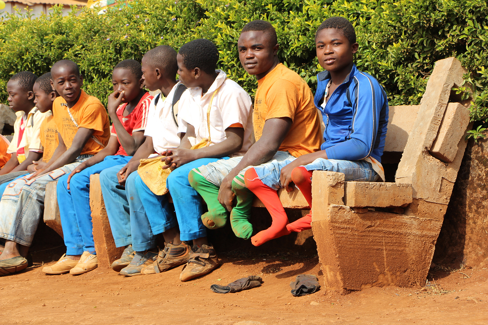 Arnold en zijn broer zijn de enigen op school met een handicap