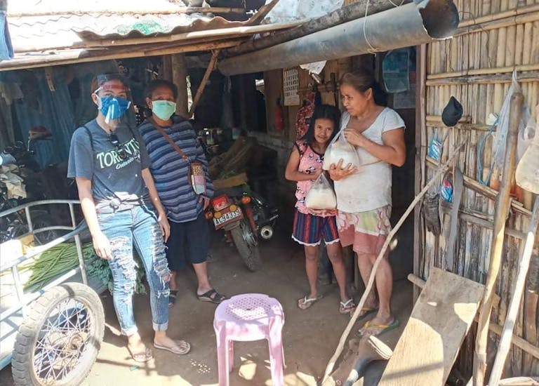 Hulp in de Filippijnen tijdens coronacrisis
