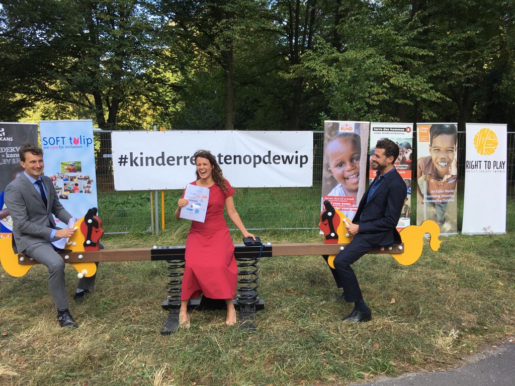 D66, CDA, VVD op de wipwap