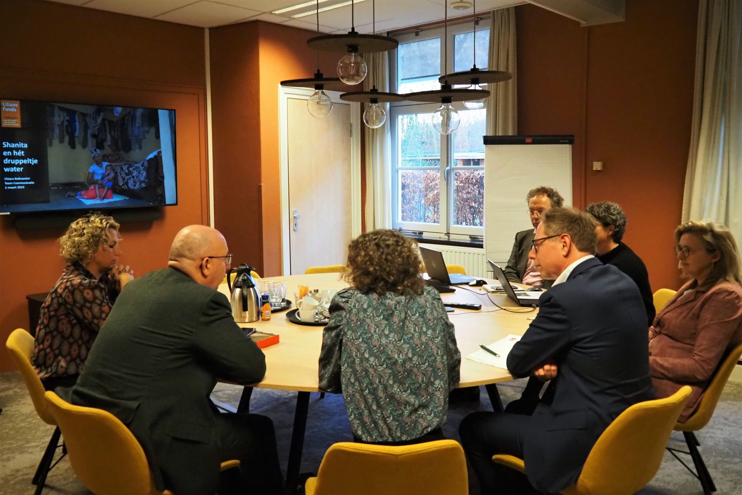 Jack Mikkers bij het Liliane Fonds