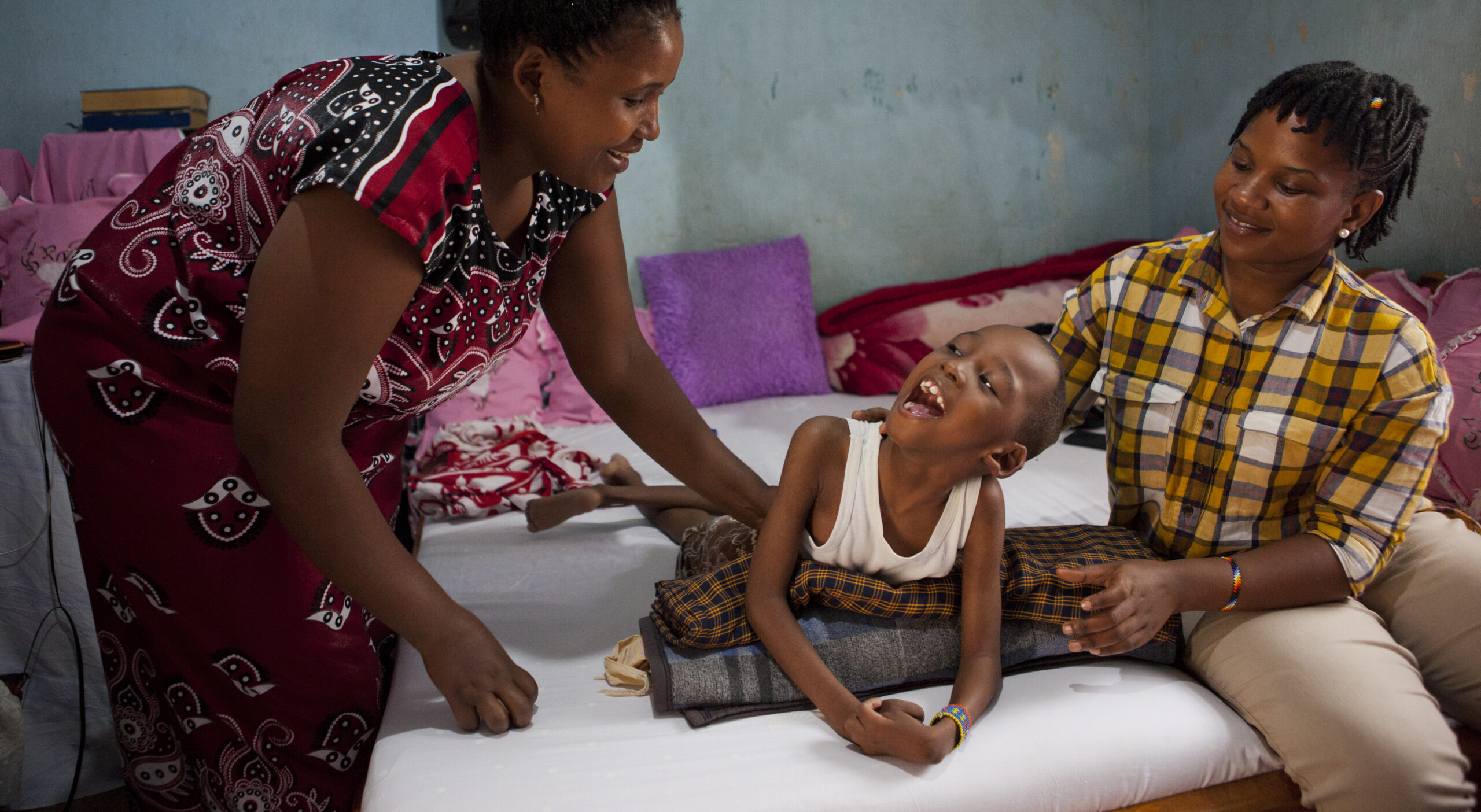 fredric, moeder en veldwerker