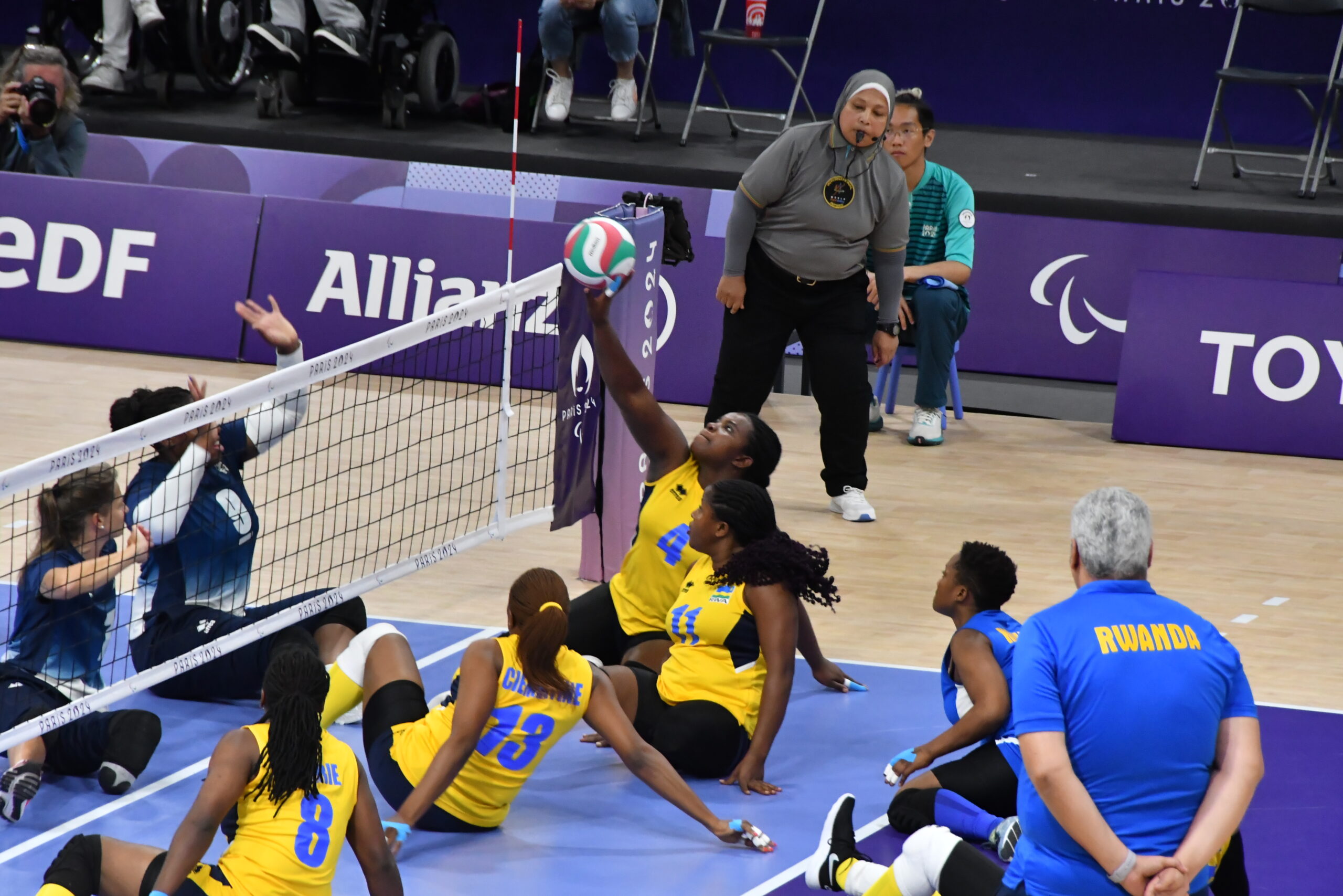 Team Rwanda op de Paralympics 2024