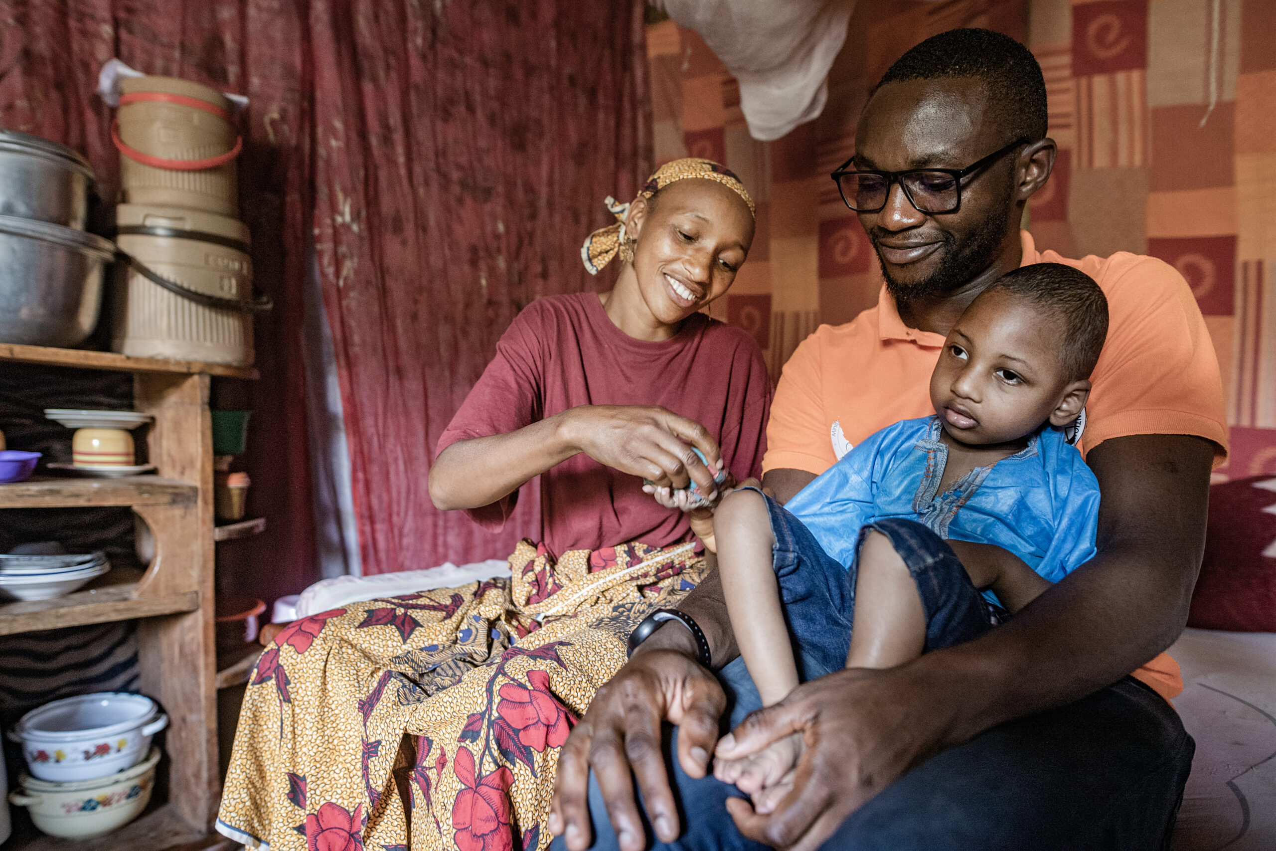 Alidou, moeder en CBR-student Leroy