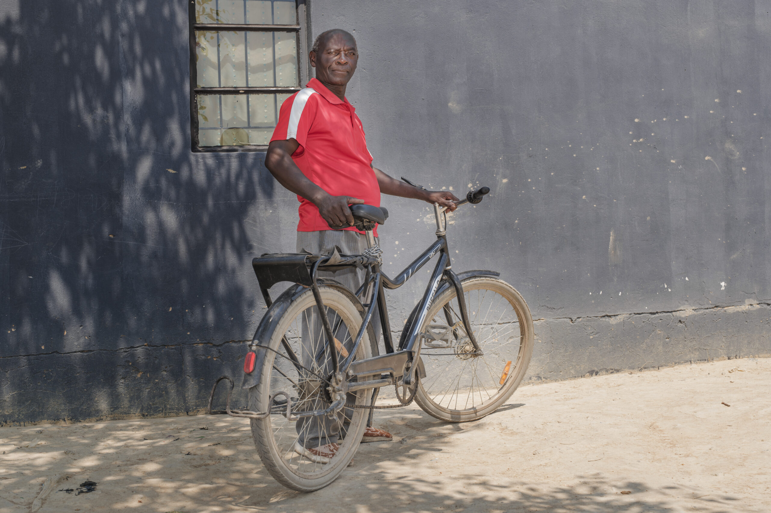 veldwerker Augustine Chisara