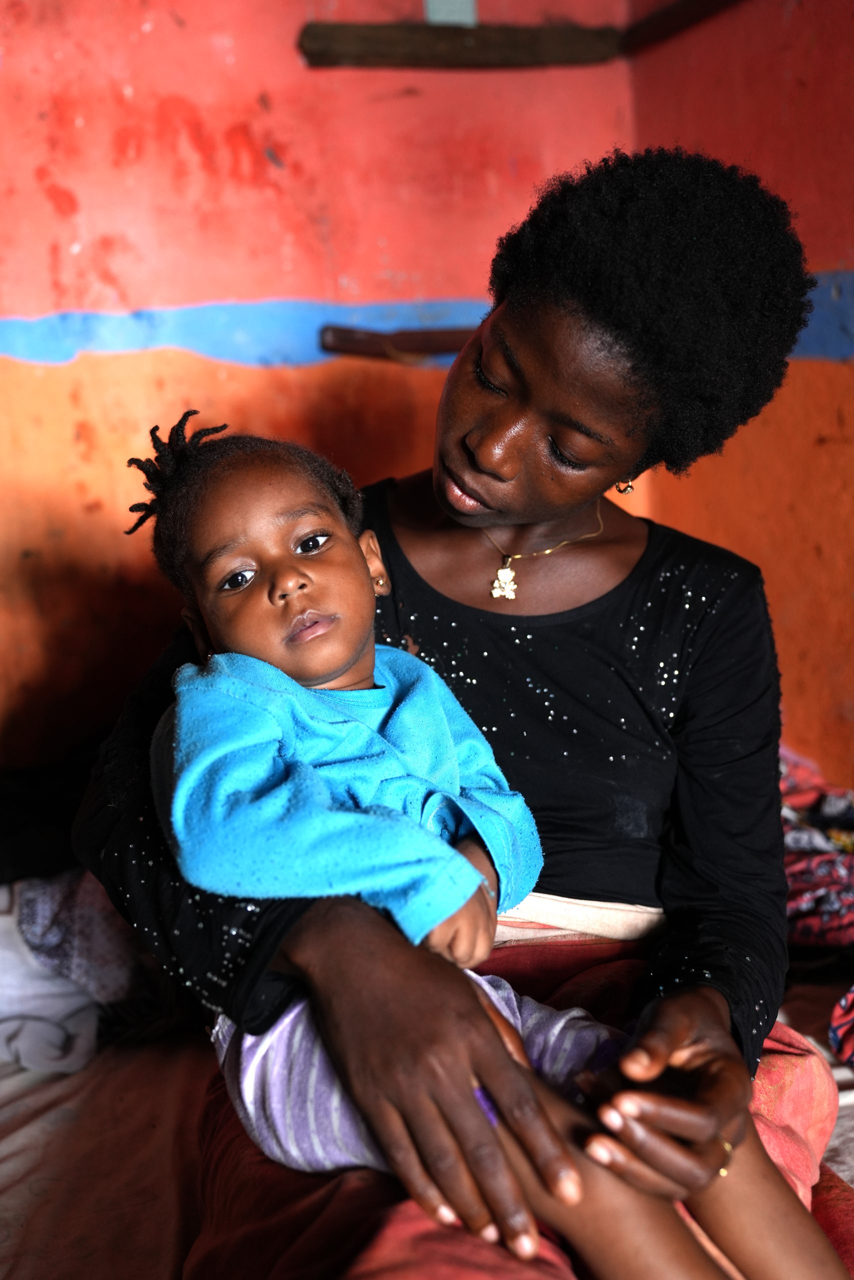 Annabel en haar moeder