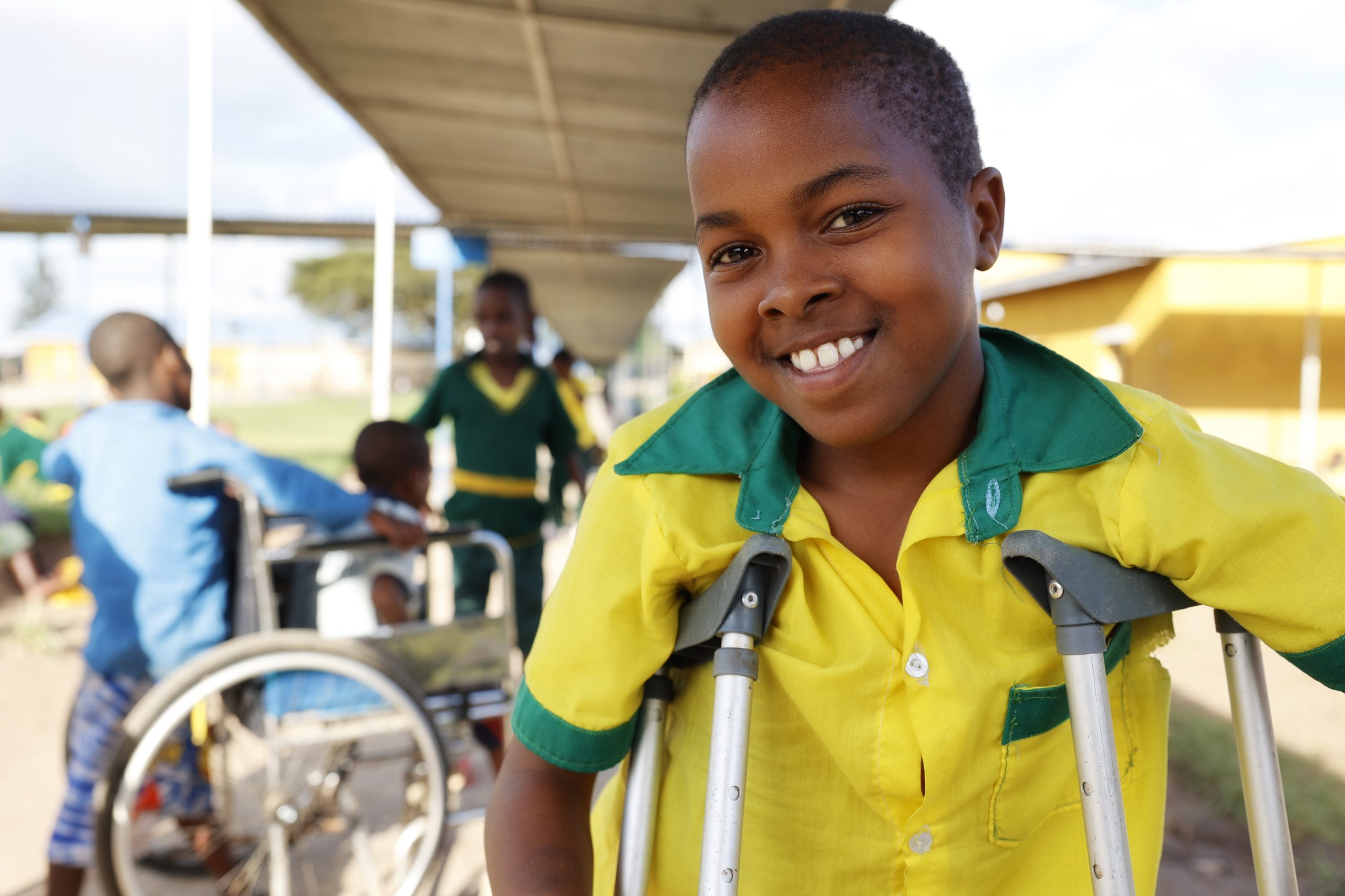 Kind dat gesteund wordt door Nudor en Liliane Fonds