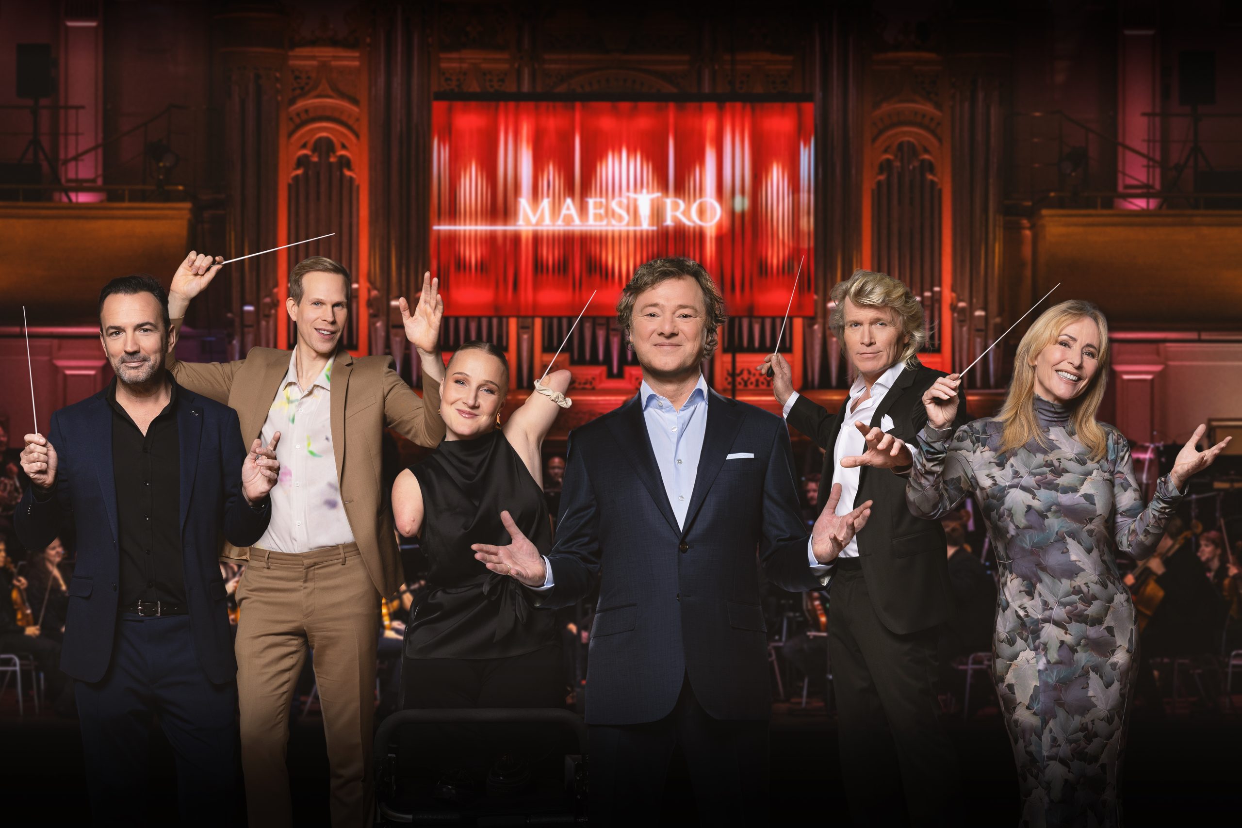 Groepsfoto kandidaten Maestro