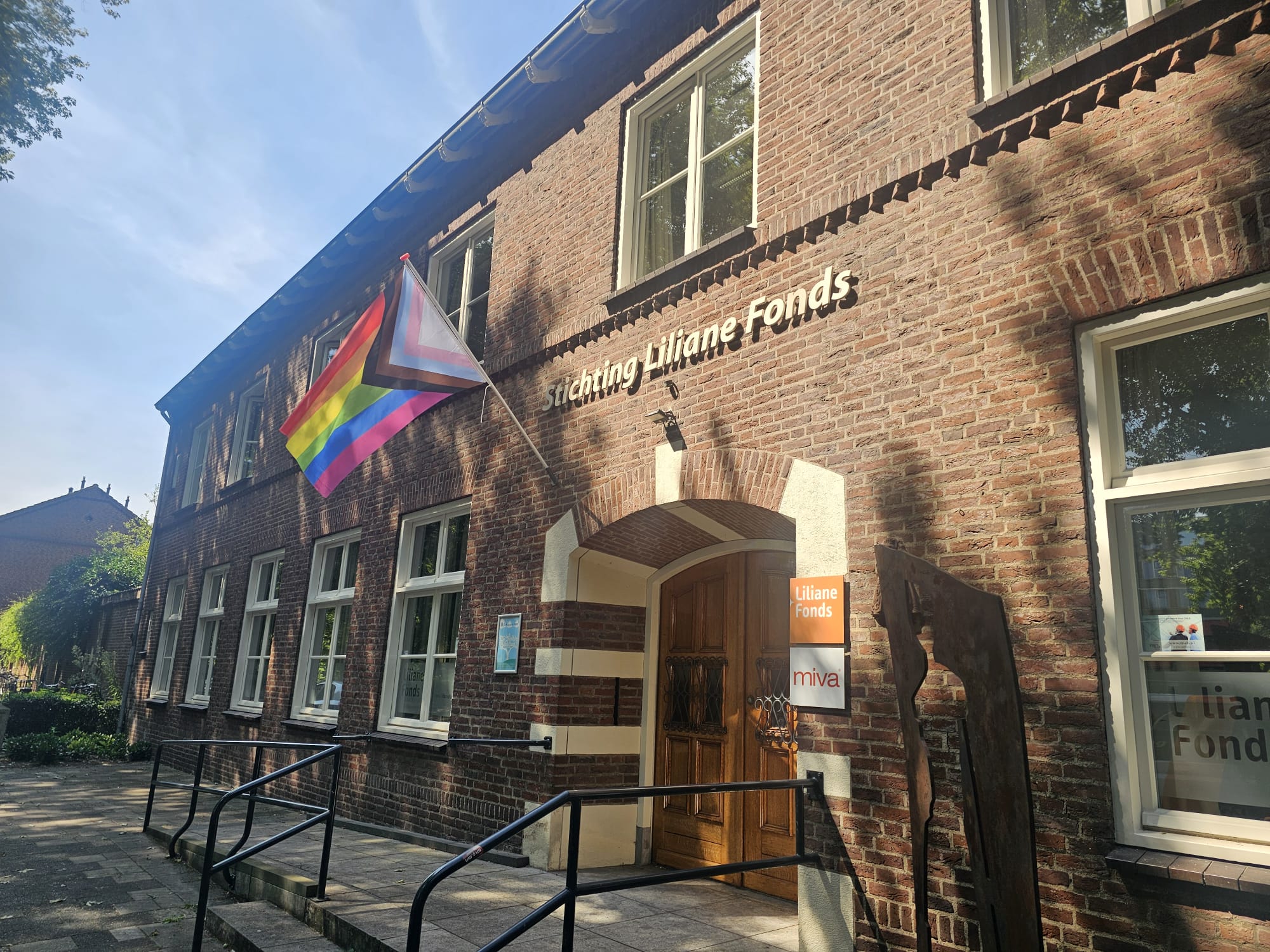 pride vlag Liliane Fonds